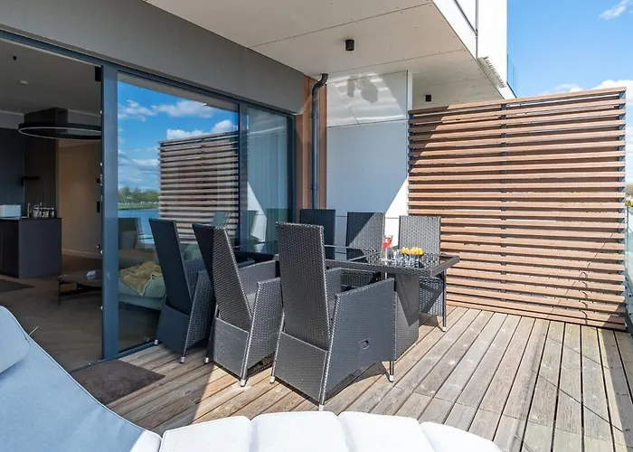 Apartmán Family Near River, Big Balcony, Free Parking